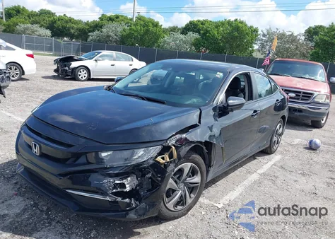 2019 Honda Civic Lx из США, поврежденный, VIN 2HGFC2F63KH594933